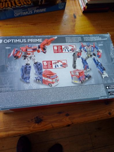 Transformers Optimus Prime Evolution Pack