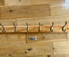 6 Hook Coat Rail