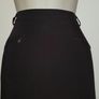 Vintage Brown Pencil Wool Mix Skirt from Hammer size 18 Image 3