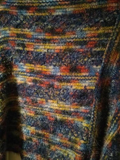 Shein knit,  fuzzy light weight  poncho.