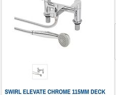 SWIRL Elevate Bath Shower Mixer