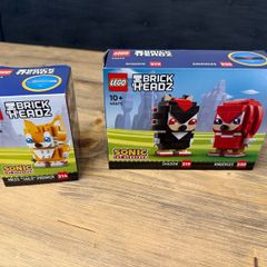 Lego Sonic the Hedgehog Brickheadz 40628 and 40672