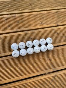 golf balls: Callaway CRX power