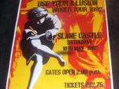 Guns'N'Roses Repro Concert Poster Slane Castle Ireland 1992 New A3 Size