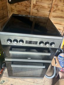 beko electric cooker with ceramic hob