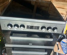 beko electric cooker with ceramic hob