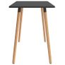 5 Piece Dining Set Grey Image 4