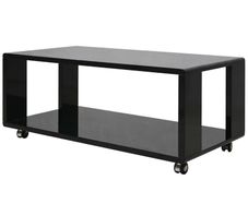 High Gloss Coffee Table Black