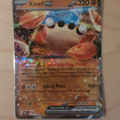 Pokemon Obsidian Flames Klawf ex #120