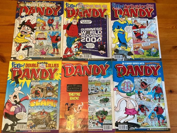 Comics: 'The Dandy' 2003-2005 (44 numbers)
