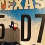Texas license plate - early 2000's Image 3