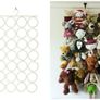 IKEA KOMPLEMENT Multi-use hanger, beige scarf, tie, accessory tidy Image 4
