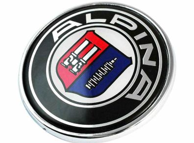 82mm Alpina Bonnet/boot Badge Emblem E30 E36 E46 3 Series M-tec Bmw D3 B3 Front