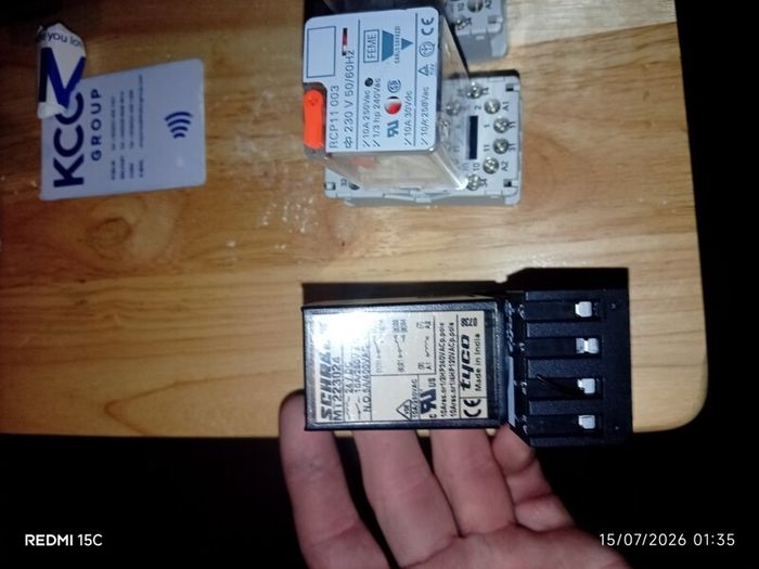 control relay 11 pin set of a lot