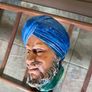 Bossons Head SIKH Chalkware Wall Hanging Vintage 1966 Made In England Image 6