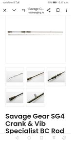 Savage gear sg4 baitcasting rod and reel savage gear sg8 baitcaster combo