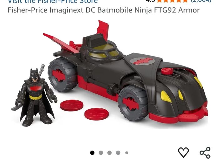 IMAGINEXT Batman Batmobile Vehicles