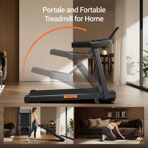 SF10 Treadmill With 12% Incline, Electric Treadmill 12KM/H, Foldable Treadmill for home with 3.0 HP Motor and LED Display