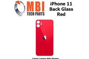 iPhone 11 Back Glass Replacement Rear Battery Cover with Adhesive Red