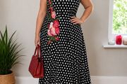 Karen Millen Polka  Dot Dress