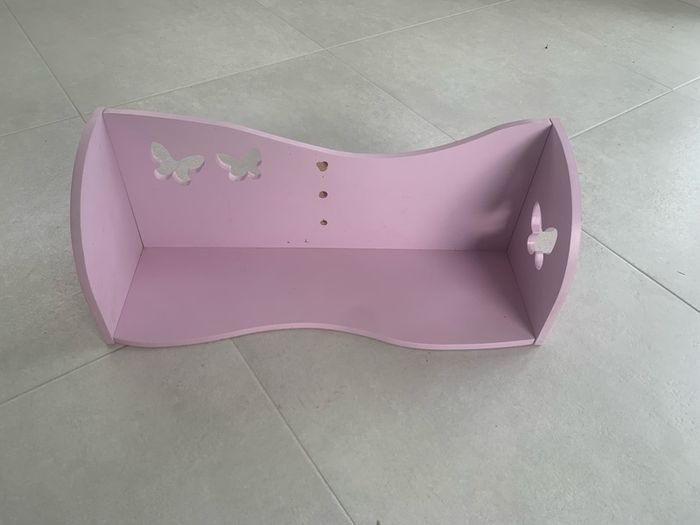 Pink  wall shelf butterfly