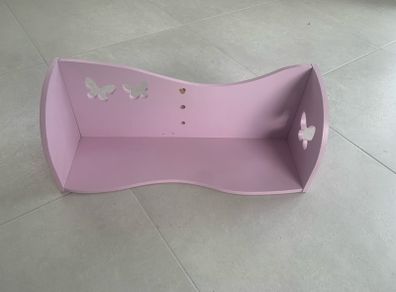 Pink  wall shelf butterfly