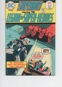 Superboy #207 The Rookie Who Betrayed The Legion (1975) Dc Bronze Age Comic