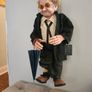 Vintage Czech Figurines Old man Joe and Woman Image 4