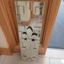 Retro "Flor de Lis" Faceted French Mirror Image 3