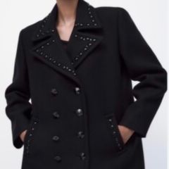 Zara Manteco Wool blend coat