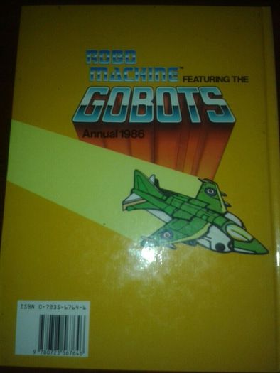For sale rare annual of the Gobots
