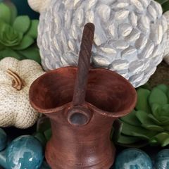 Mini clay vase/basket