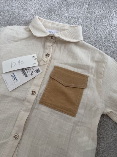 New with tag zara shirt baby size 18-24m