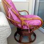 Swivel Rattan Cane Chair Image 5