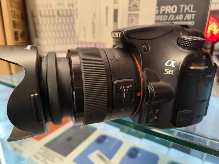 Sony Alpha SLT-A58 20.4MP Digital SLR Camera, Comes with the Battery and its Charger