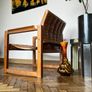 Vintage sling chair 1970s Ikea Image 6