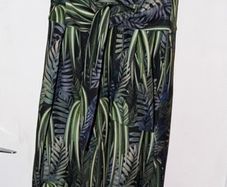 Linea Tropical Print Wide Leg Jumpsuit UK 18