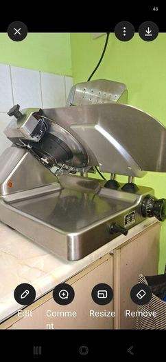Berkel meat slicer