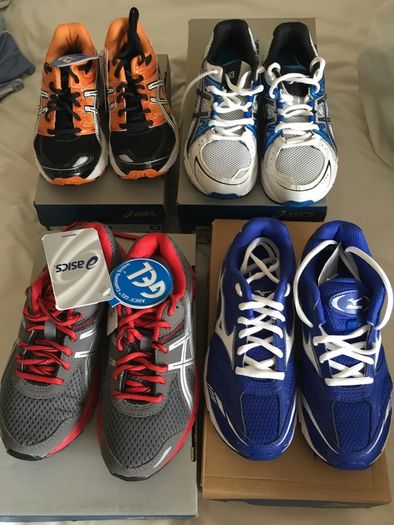 Kids Runners Trainers Mizuno Asics Brand New  UK 1  UK 2