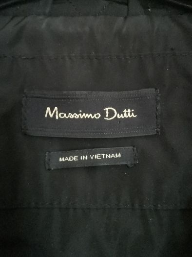 Massimo dutti black jacket UK 8