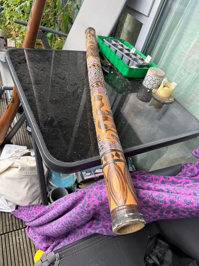 Didgeridoo 118 cm with cover