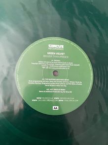 Green velvet bigger than prince 12" vinyl