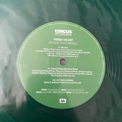 Green velvet bigger than prince 12" vinyl