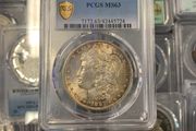 USA 1887 Morgan dollar PCGS ms63 stunning
