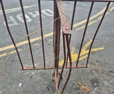 wrought iron gate