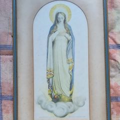 Vintage Our Lady Picture