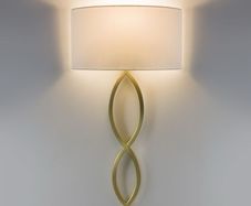 3 x Astro Caserta 7556 Matt Gold Wall Lights
