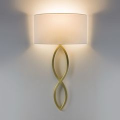 3 x Astro Caserta 7556 Matt Gold Wall Lights