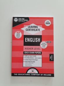 English higher level exam papers 2026 Edco