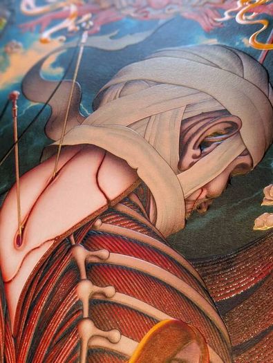 James Jean Frankenstein Signed and Embossed Movie Poster Guillermo Del Toro Art Print #/1337